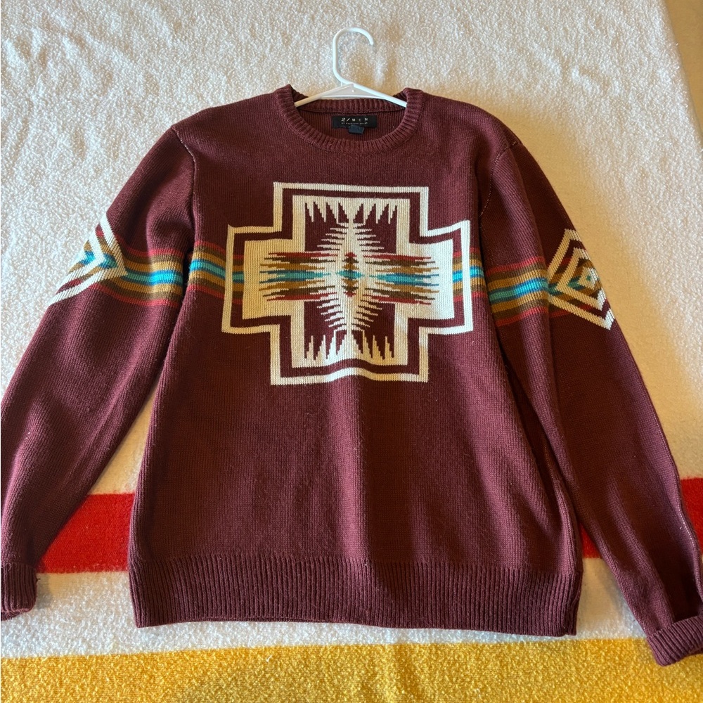 Pendleton style sweater